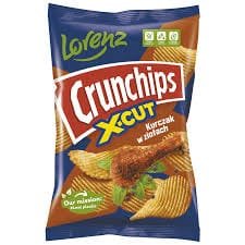 CRUNCHY X – Cut Chipsy kurczak w ziołach