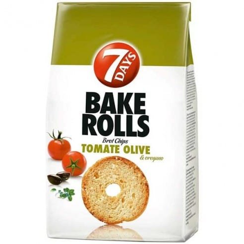 7 DAYS Bake Rolls Tomato Olive