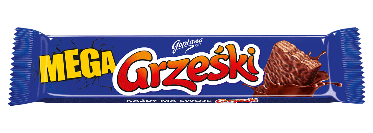 Grześki Kakaowe w czekoladzie deserowej