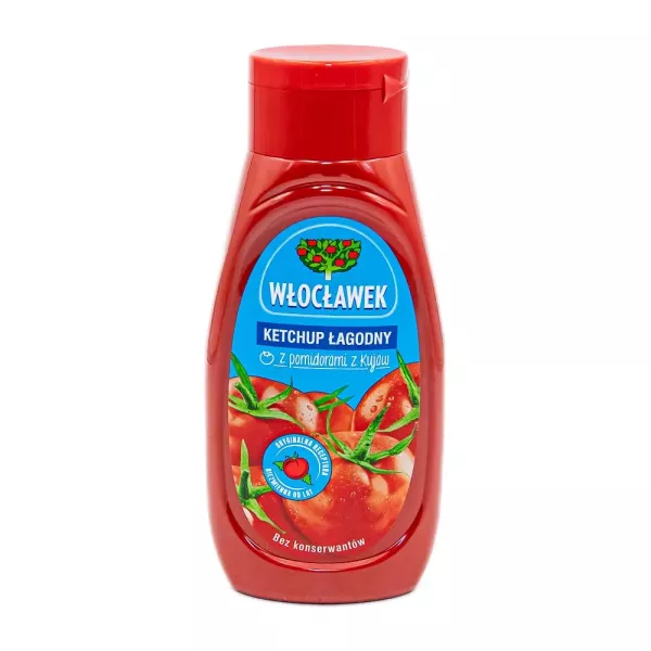 WŁOCŁAWEK Ketchup Łagodny 480G