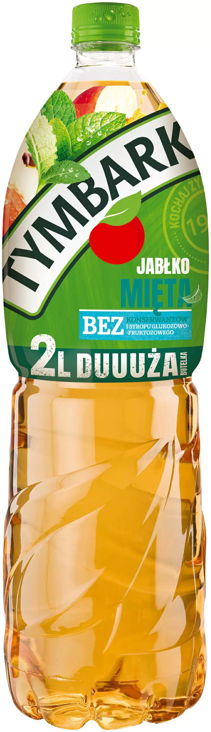 TYMBARK jabłko mięta napój 2L