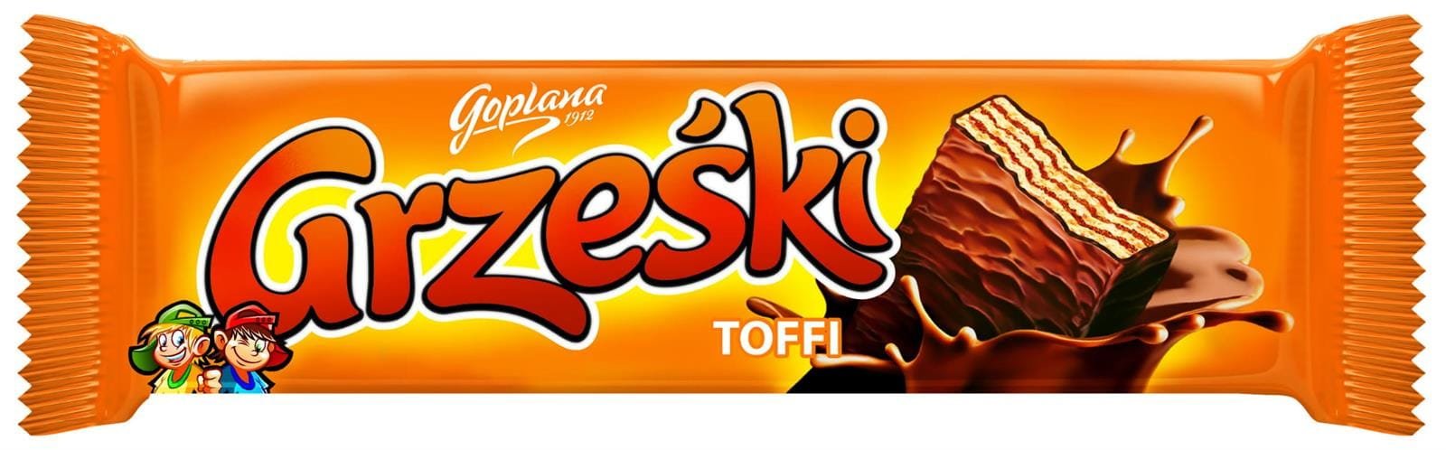 Grześki Toffi w czekoladzie mlecznej