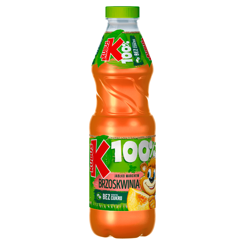Sok Kubuś 100% marchew brzoskwinia jabłko 850 ml