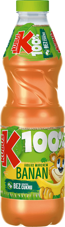Kubuś 100% Sok jabłko marchew banan 850 ml