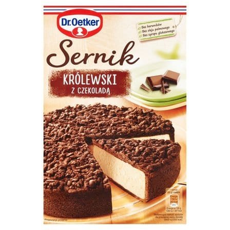 DR. OETKER Sernik królewski z czekoladą