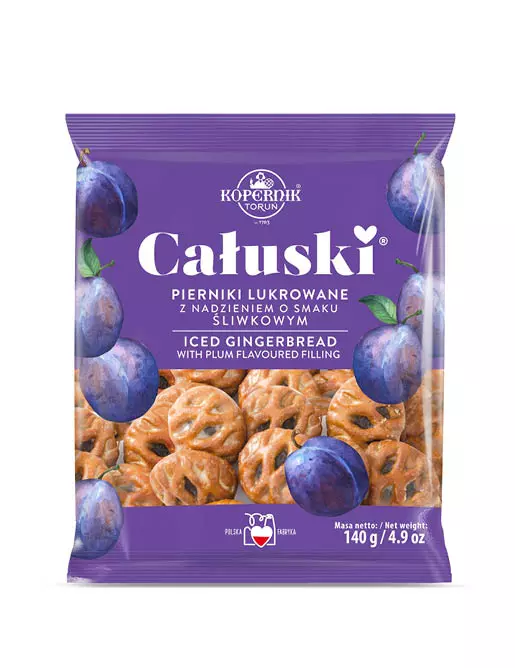 KOPERNIK Toruńskie Całuski Śliwka Kopernik 140g