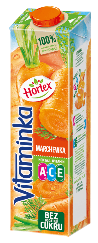 HORTEX Vitaminka – Sok z marchwi 1L