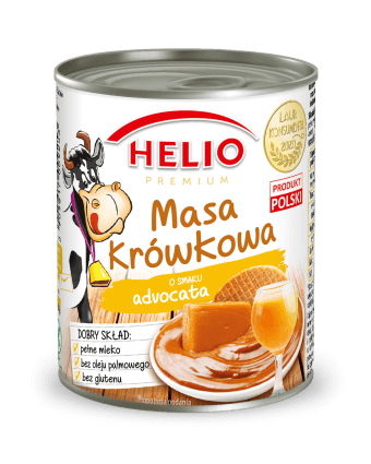 HELIO Masa krówkowa o smaku advocata