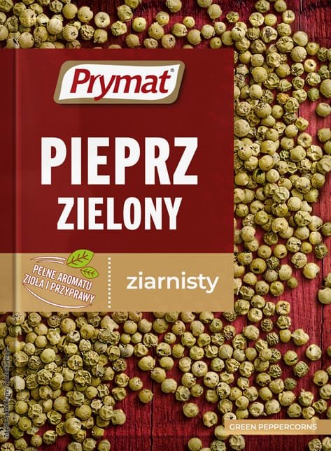 PRYMAT Pieprz zielony ziarnisty