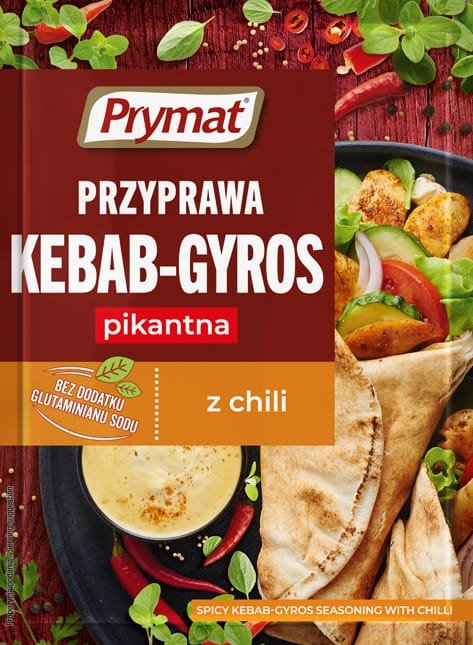 PRYMAT Przyprawa kebab – gyros pikantna