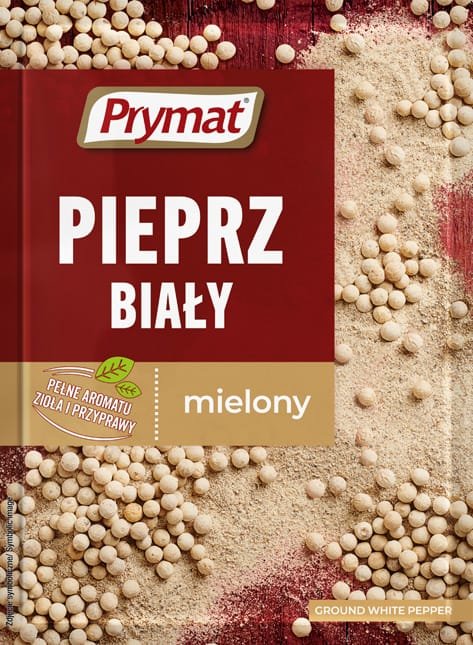 PRYMAT Pieprz biały mielony
