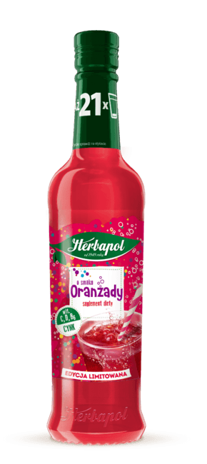 HERBAPOL Syrop o smaku oranżady 420ml