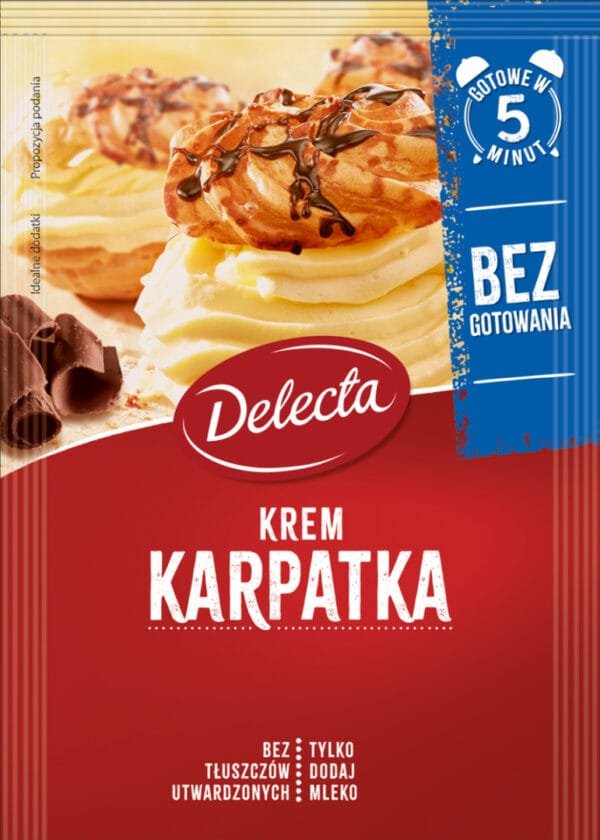 DELECTA Krem do karpatki