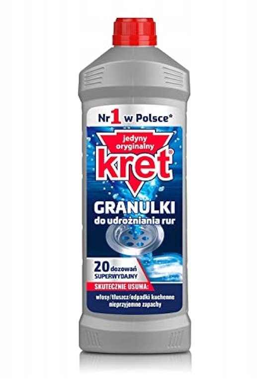 KRET Granulki do udrożniania rur 280G