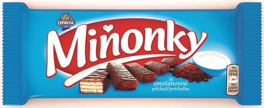 Opavia Miňonky – smetanové sušenky 50 g