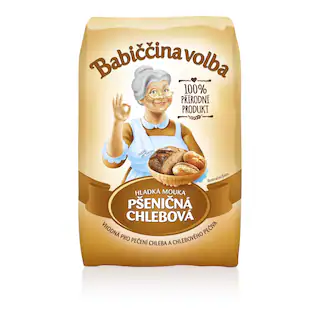 Babiččina volba Mouka hladká pšeničná chlebová 1 kg