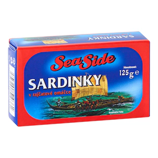 Sea Side Sardinky v rajčatové omáčce 90 g