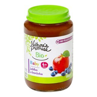 Nature’s Promise Bio Baby Pyré jablko a borůvka 190 g