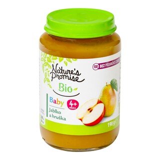 Nature’s Promise Bio Baby Pyré jablko a hruška 190 g