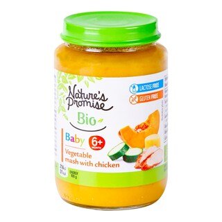 Nature’s Promise Bio Baby Kuře s kaší a zeleninou 190 g