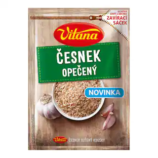 Vitana Česnek opečený kousky 28 g