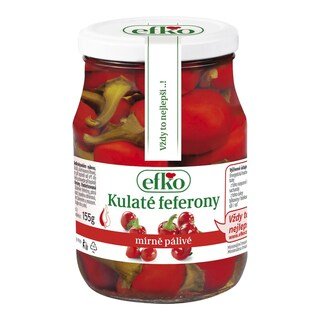 Efko Kulaté feferony mírně pálivé 300 g