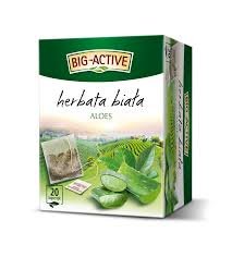BIG ACTIVE  Herbata biała z aloesem
