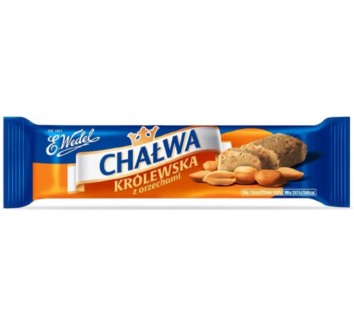 E. Wedel Królewska CHAŁWA  z orzechami 50 g