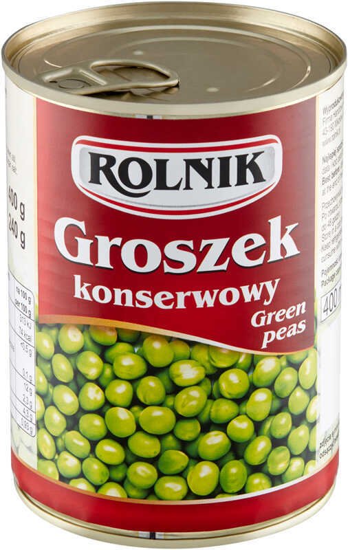 ROLNIK Groszek konserwowy 400ml