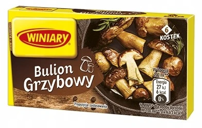 WINIARY Bulion grzybowy z borowikami (6 kostek) 60G