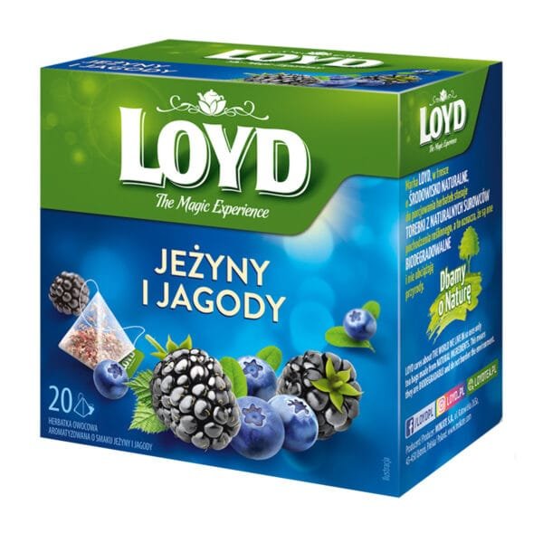 LOYD  Herbatka owocowa Jeżyna i jagoda