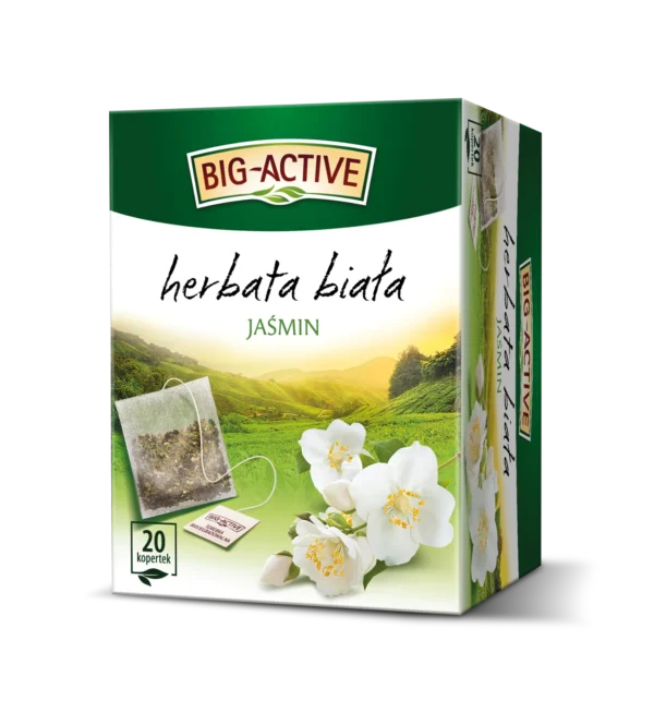 BIG-ACTIVE Herbata biała jaśmin