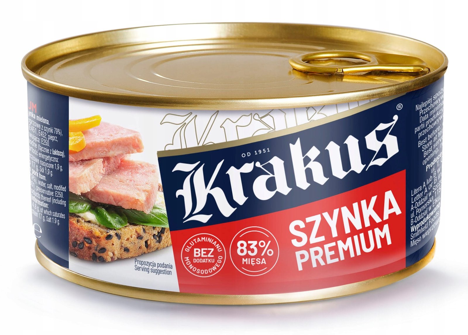KRAKUS Szynka konserwowa premium 300g
