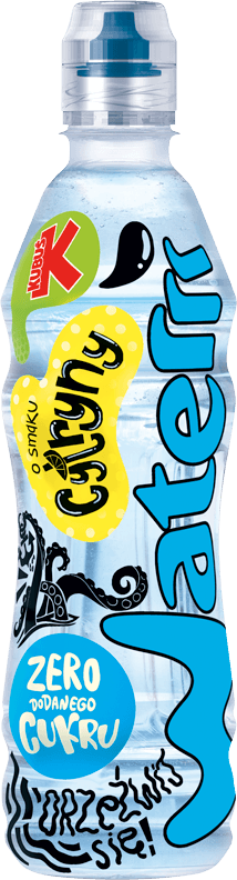 Kubuś Waterrr cytryna 0,5L