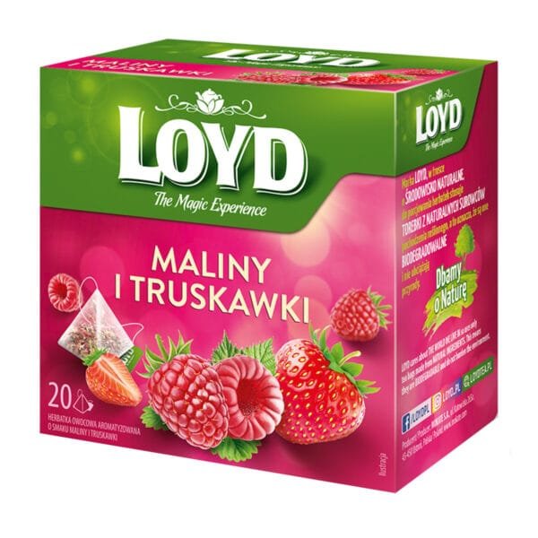 LOYD Herbatka owocowa Malina i Truskawka