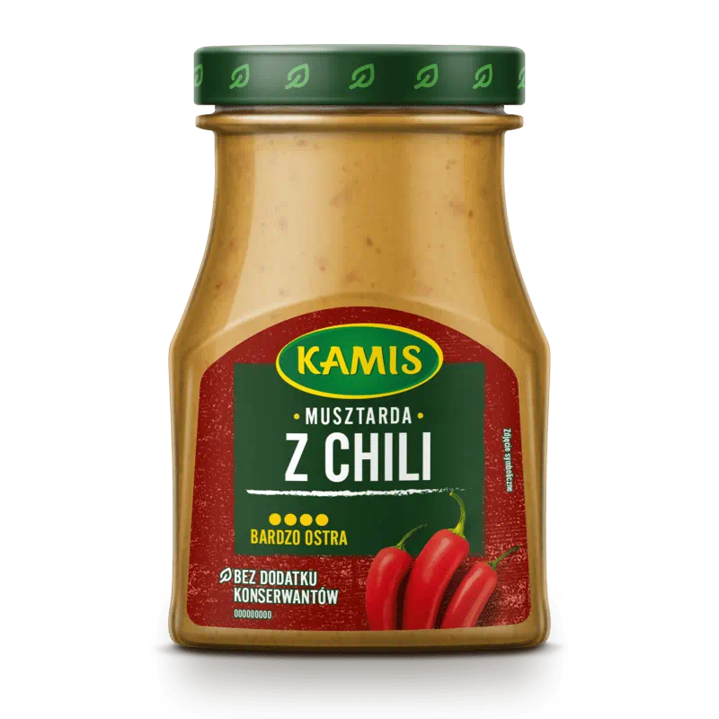 KAMIS Musztarda z chili