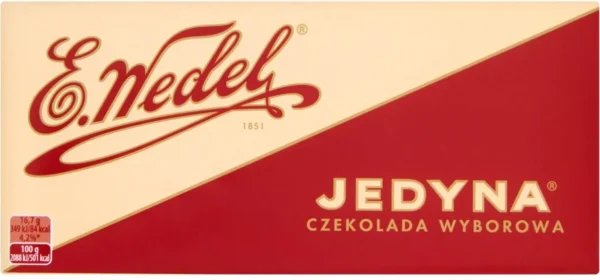 E. Wedel Jedyna Czekolada wyborowa 100 g