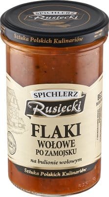 SPICHLERZ RUSIECKI Flaki wołowe po zamojsku 470G