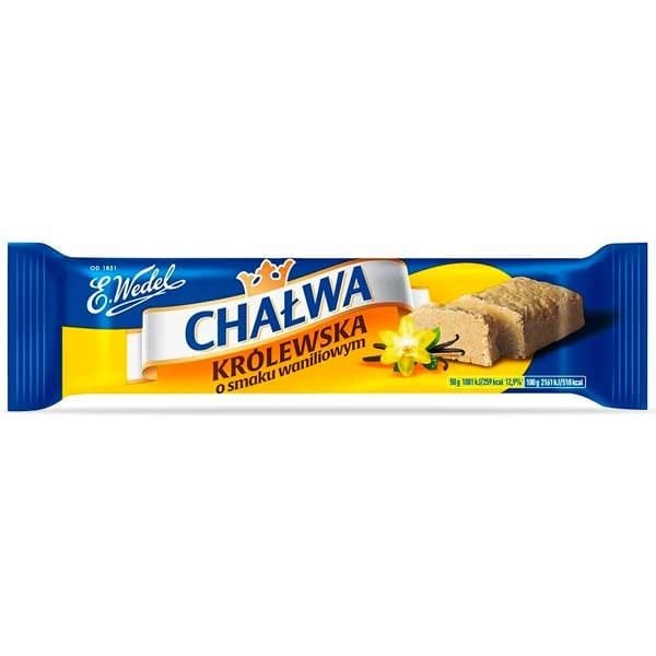 WEDEL Chałwa Królewska o smaku waniliowym 50G