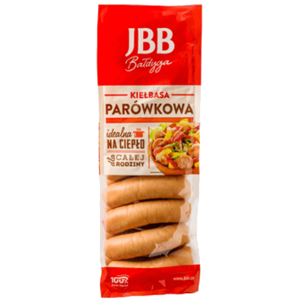 KIEŁBASA PARÓWKOWA ok. 1,65kg     |135kr/kg|                 |bestseller|