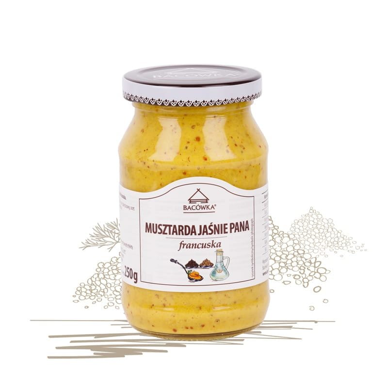 BACÓWKA Musztarda francuska 250 g