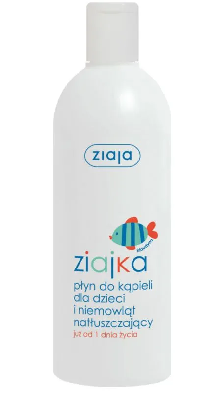ZIAJA Dla Dzieci Płyn Do Kąpieli Dla Dzieci I Niemowląt Natłuszczający 370ML