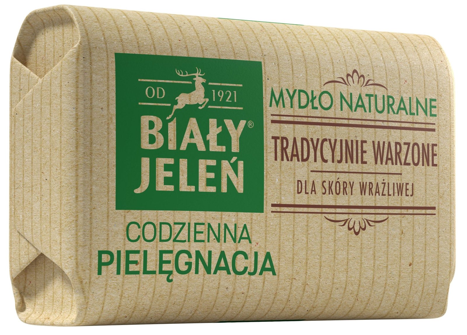 Biały Jeleń mydło z lnem Premium 100g