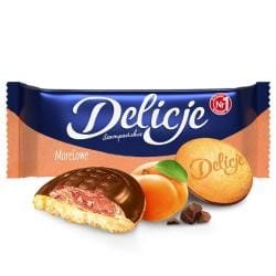 DELICJE SZAMPAŃSKIE Biszkopty z galaretką merelowe 147g