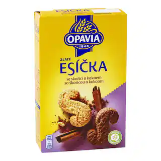 Opavia Zlaté Esíčka se skořicí a kakaem 220g