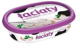 Serek śmietankowy Łaciaty z czosnkiem 135G