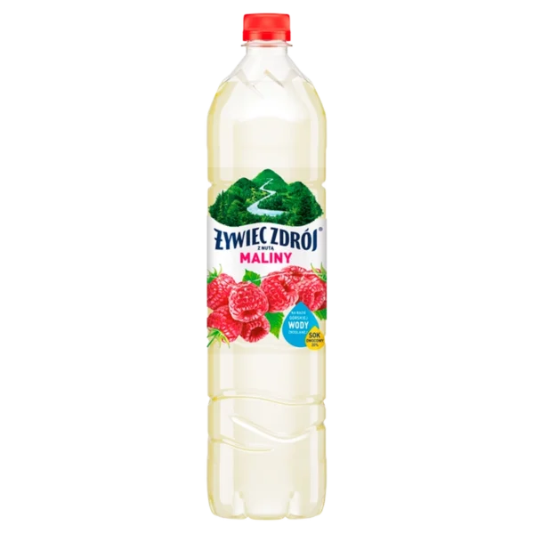 Żywiec Zdrój Napój niegazowany z nutą maliny 1,2 l