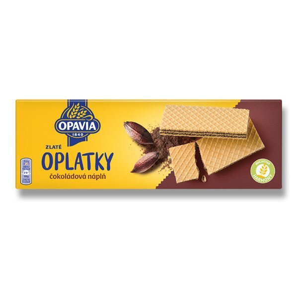 Opavia Zlaté Oplatky čokoládová náplň 146g