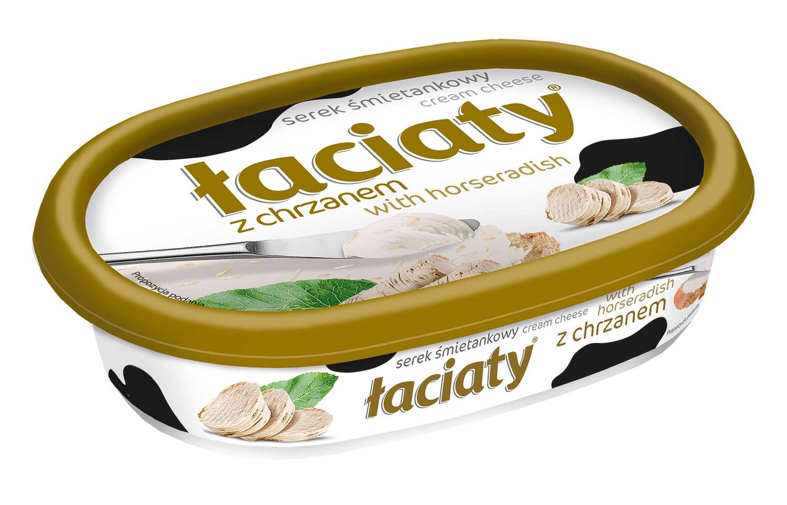 Serek śmietankowy Łaciaty z chrzanem 135G