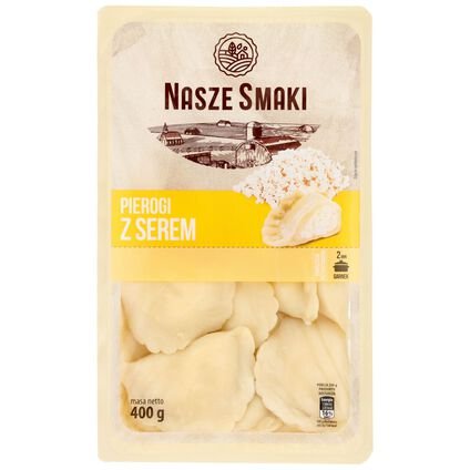Nasze Smaki Pierogi z serem 400 g